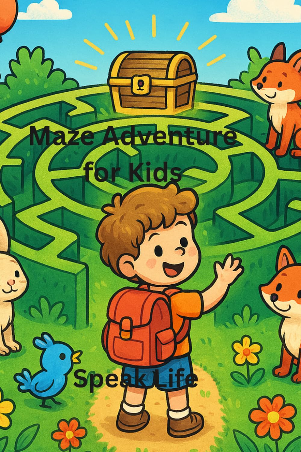 Maze Adventure Book for Kids: Fun and Exciting Mazes to Build Focus, Problem-Solving, and Confidence