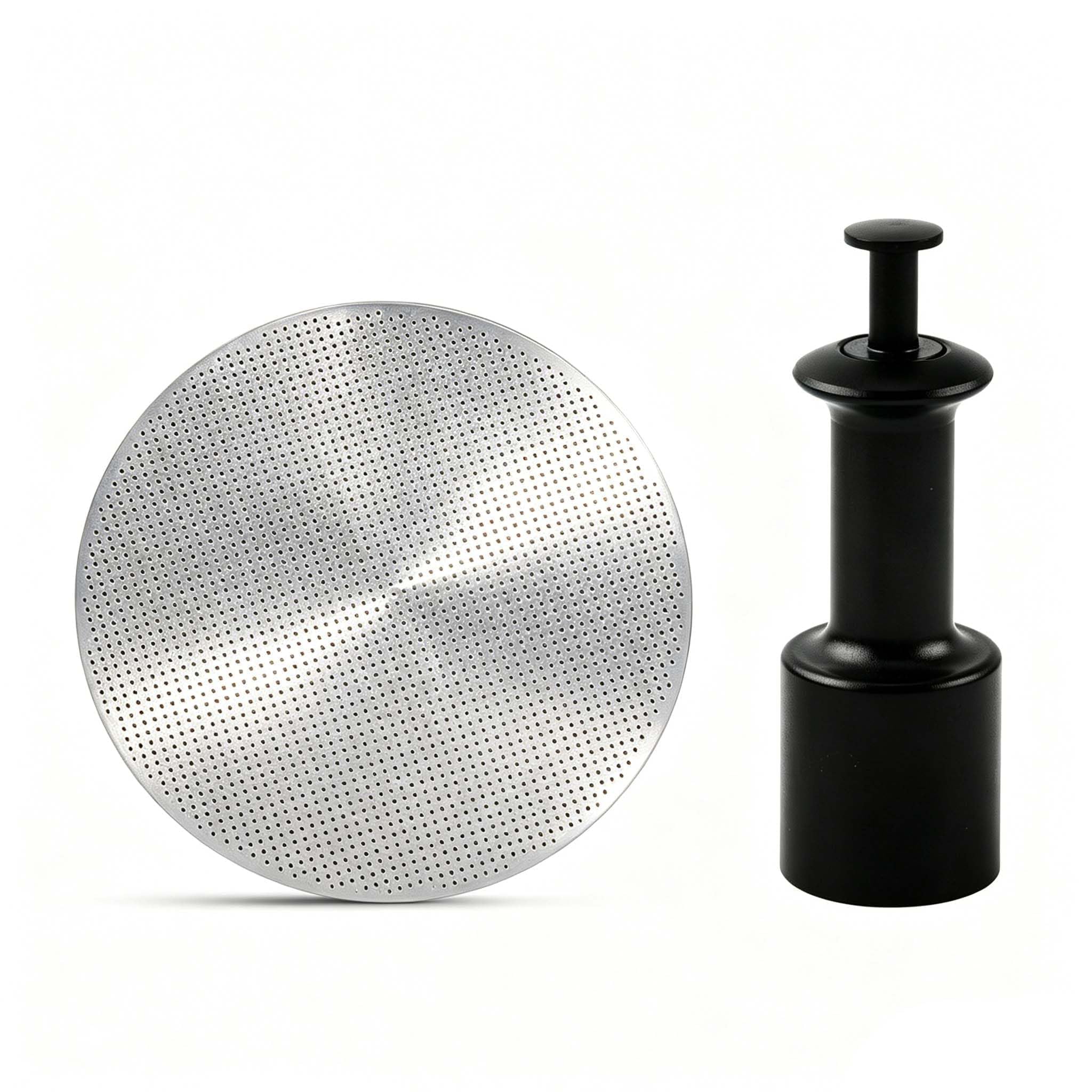 Aiyraa 53.5mm Espresso Puck Screen for Ninja, 0.2mm Mesh, 0.2mm Thickness Reusable Coffee Filter, Compatible with 54mm Portafilter Baskets, High-Extraction 304 Stainless Steel Espresso Accessory