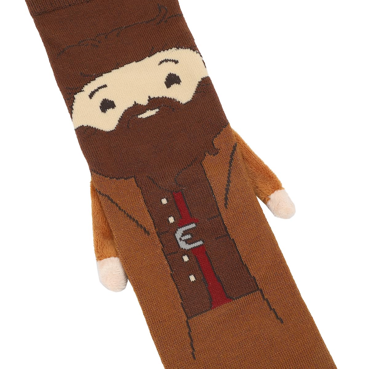 Bioworld Harry Potter Harry & Hagrid - Calcetines casuales para mujer con brazos 3D