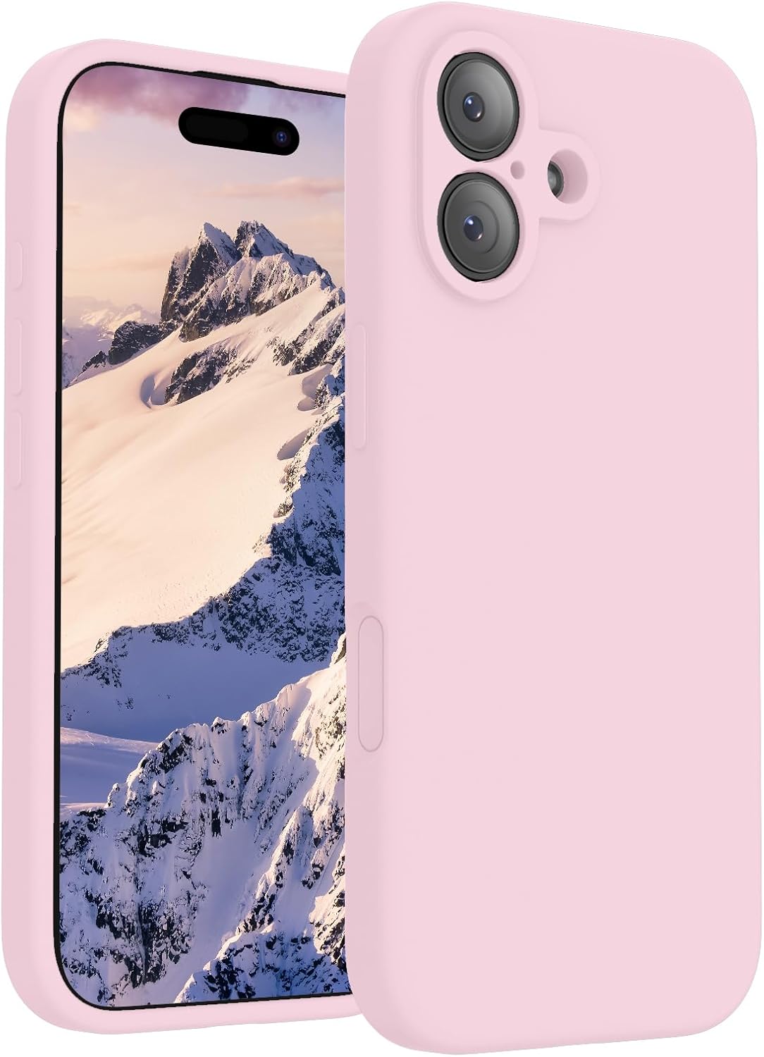 not stock picture similar productFireNova Magnetic for iPhone 17 Case, Compatible with MagSafe, [Integrated Silicone Camera Control Button] [Camera Protection] Anti-Scratch Microfiber Lining Phone Case, 6.3\", Chalk Pink Chalk Pink iPhone 17