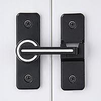 Vista 5 de Pestillos para Puerta de Granero, Pestillos Corredizos Pesados para Puerta de Granero, Cerradura de Puerta, Pestillo de Seguridad para Puerta