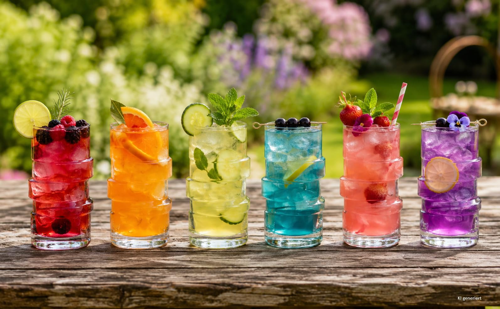 MamboCat 12er Set Stapel Cocktailgläser 400ml Stufen-Design Longdrinkglas