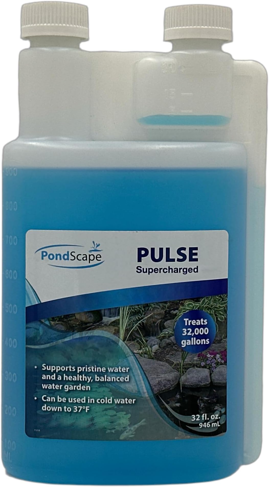 - PondScape Pulse Supercharged Liquid Formula - Enhances Water Quality, Reduces Excess Nutrients, and Clears Pond Debri – Ideal for Koi Ponds & Water Gardens – 32 Fl. Oz