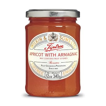 Tiptree Apricot & Armagnac Preserve, 12 oz Jar Pack of 1