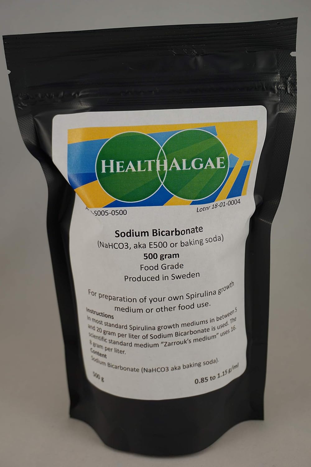 Sodium Bicarbonate Quality Food Grade 500 gram (NaHCO3 / E500