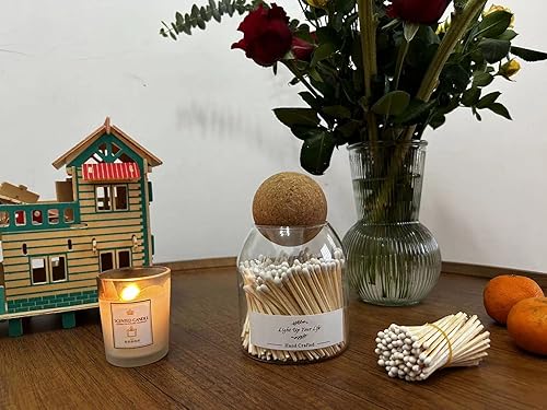 Vista 10 de Cloche de cristal con Striker, soporte de vidrio con Striker, Match Cloche Glass con Striker, soporte Match Striker, soporte de baño de lujo