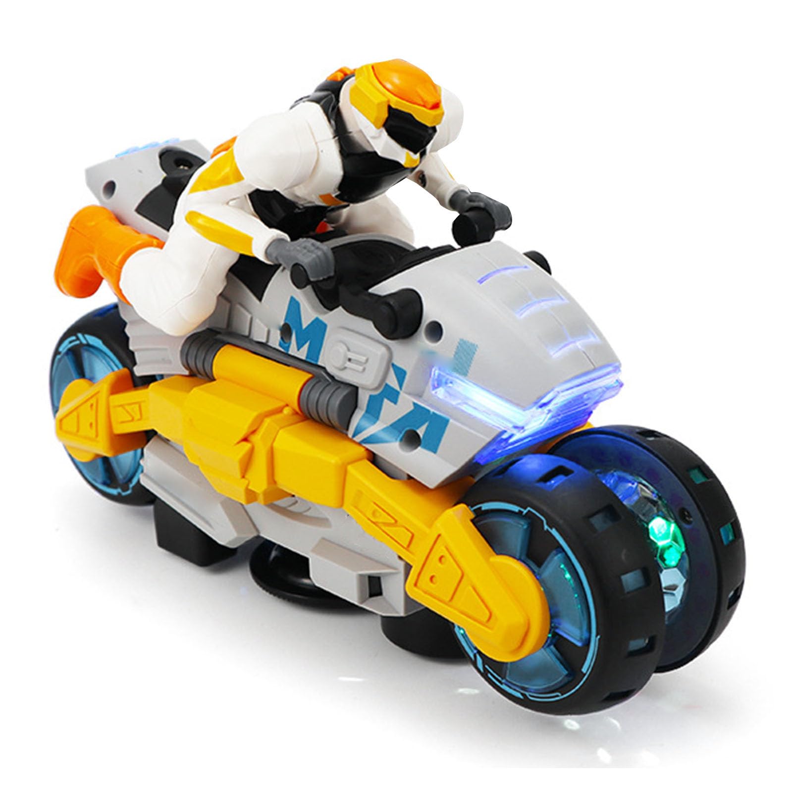 Pilipane Stunt -transformierendes Motorrad mit Musiklicht 360 Grad rotierender batteriebetriebener Stunt -Motorrad -Motorradspielzeug