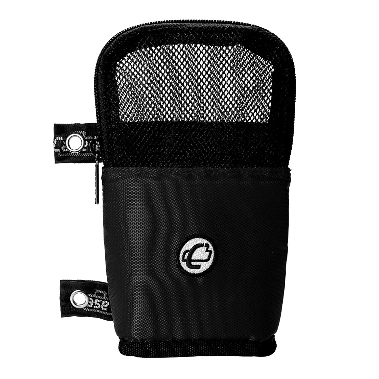 Case-it The Pouch Zippered Wedge Pencil Case, Black