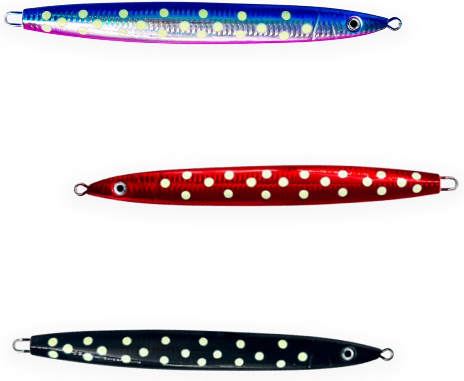 Sniper Knife Jigs KB 400g, 3 Pcs Saltwater Lures for Slow Pitch & Vertical Jigging, Heavy-Duty Build, Ideal for Tuna, Grouper & Deep Sea Fishing