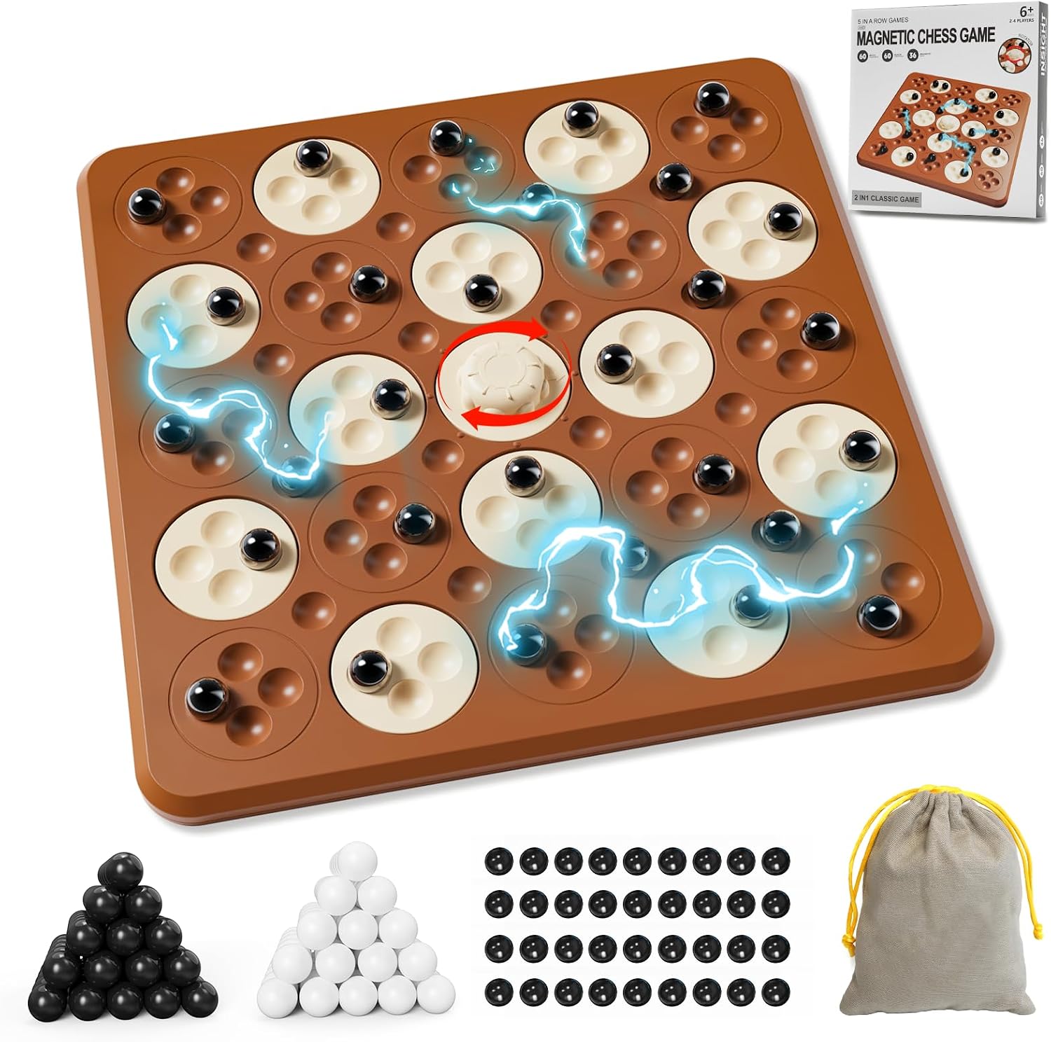 Juego De Ajedrez Magnético Portátil – Diversión Y Estrategia Para Toda La Familia