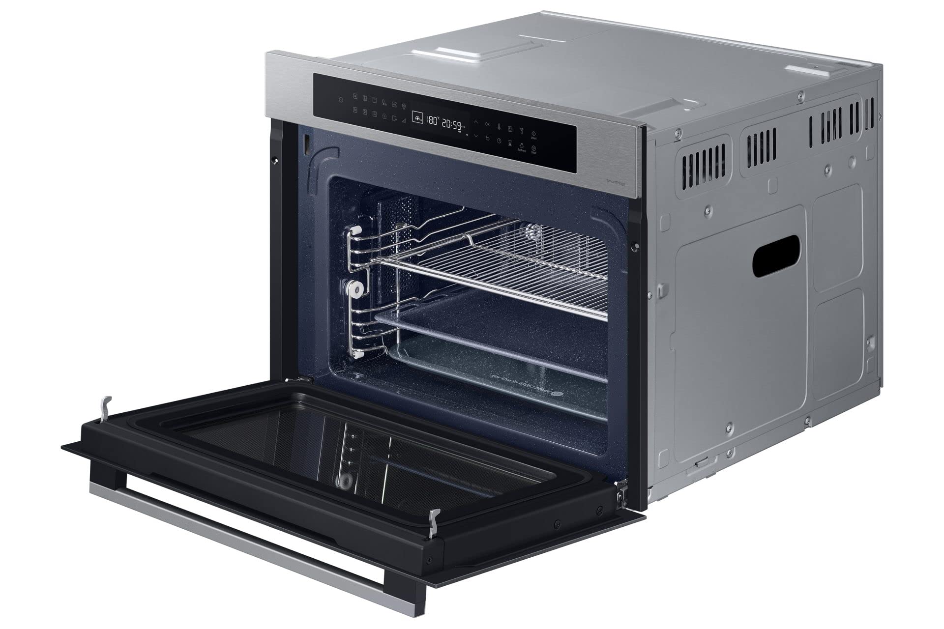 SAMSUNG Forno Multifunzione Plus con microonde Compatto Serie 4 50l NQ5B4363EBS