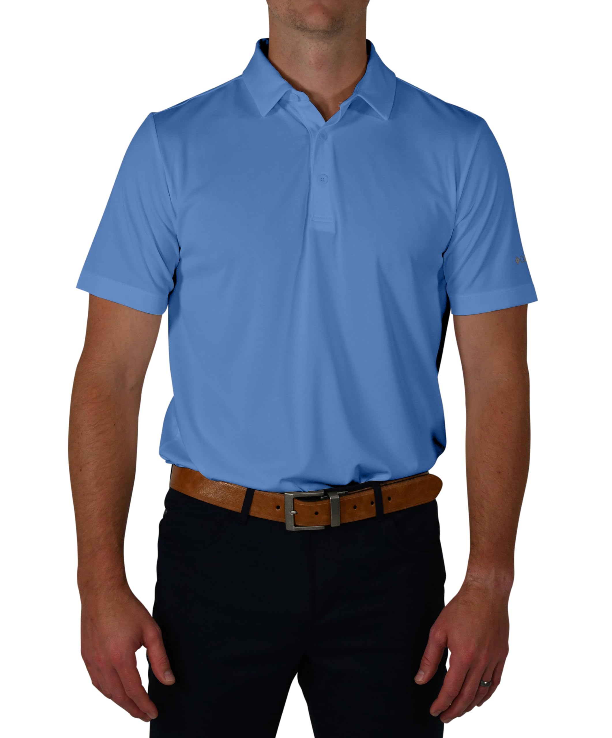 Columbia Men's Golf Drive Polo Shirt Omni Wick Performance Breathable Short Sleeve