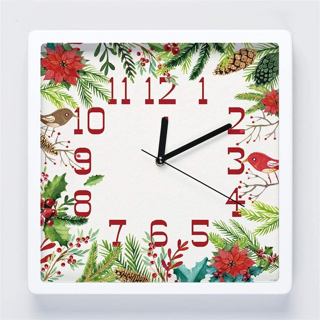 Horloge à pendule d'art décorative de prestige et design floral artistique