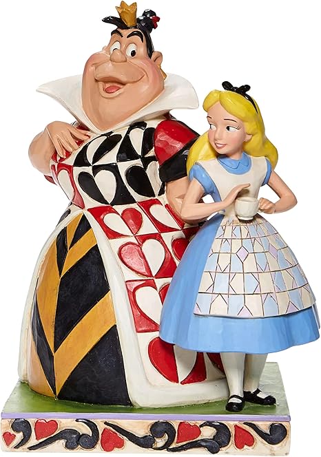 Amazon Co Jp Enesco Disney Traditions アリス ハートの女王 ホーム キッチン