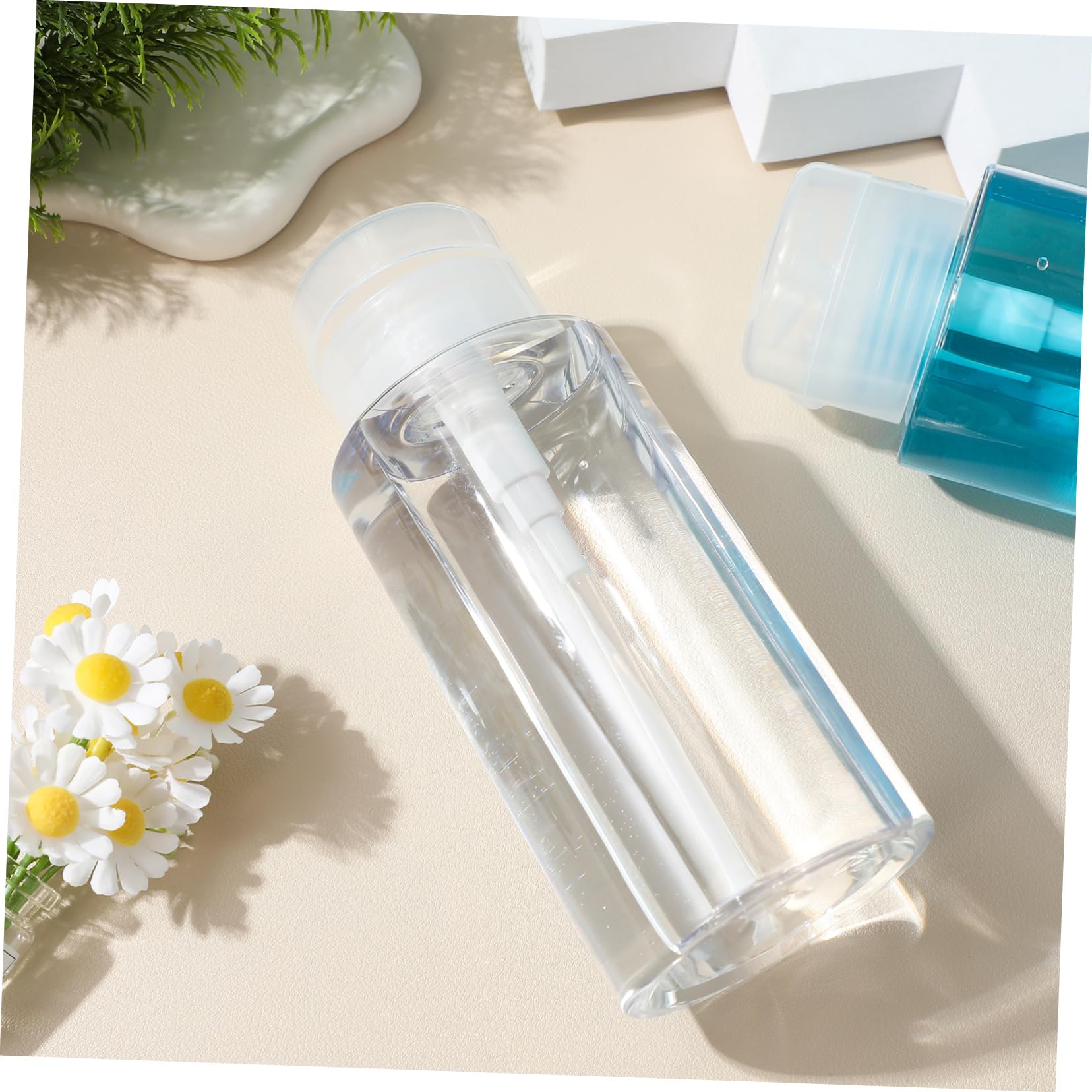 Flacon Presse Petg 300ml pour Dissolvant, Lot de 2 Pièces