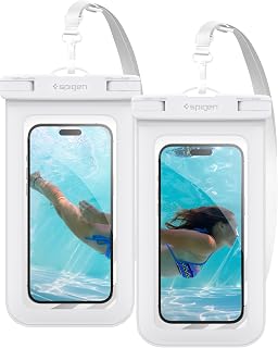 Spigen Waterproof Mobile Pouch for iPhone, Samsung Galaxy, Google Pixel and All Other Smartphones up to 8.2 Inches, Mobile... Price In India