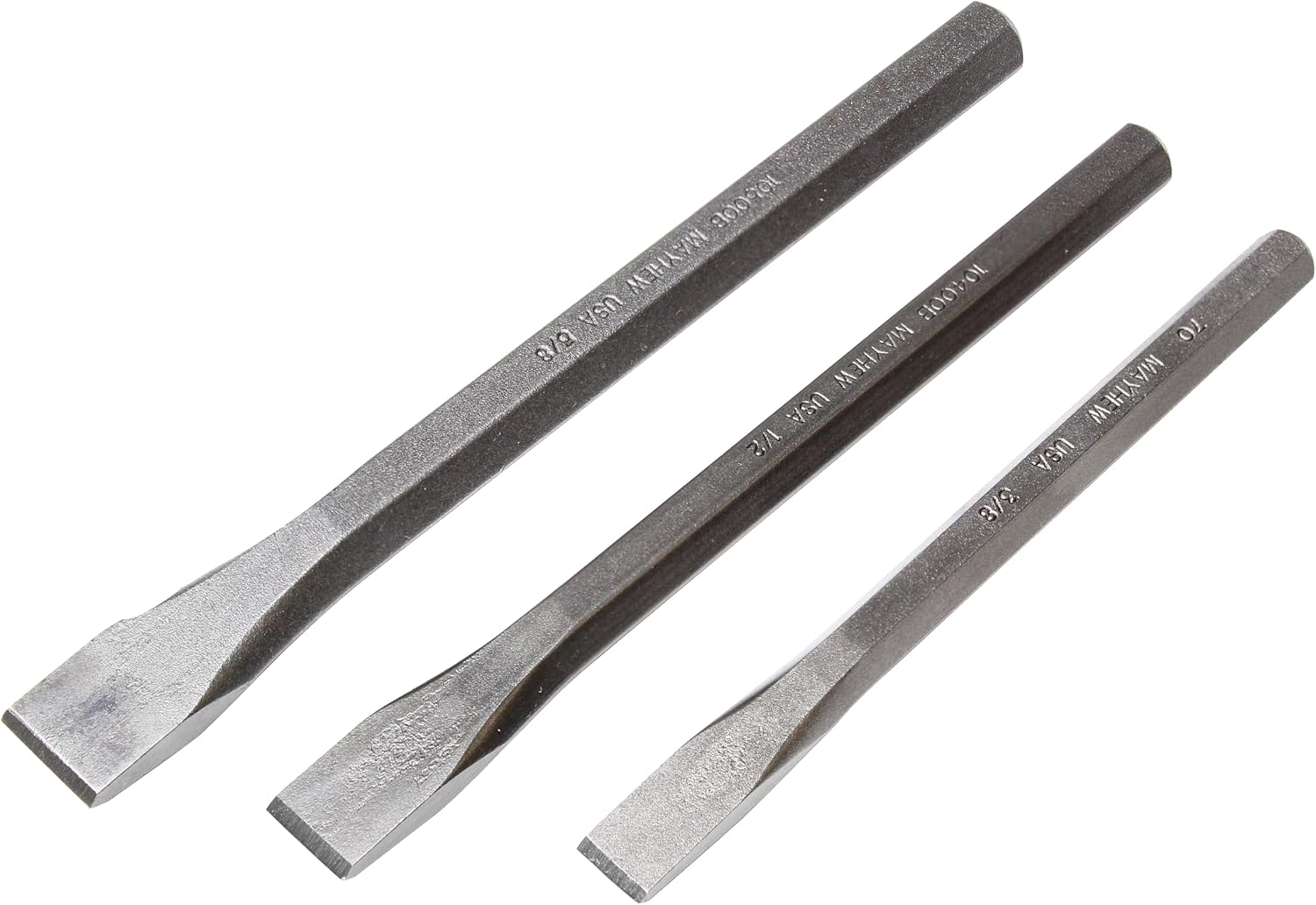 Mayhew Select 89062 Carded Cold Chisel Set, 3-Piece image 4
