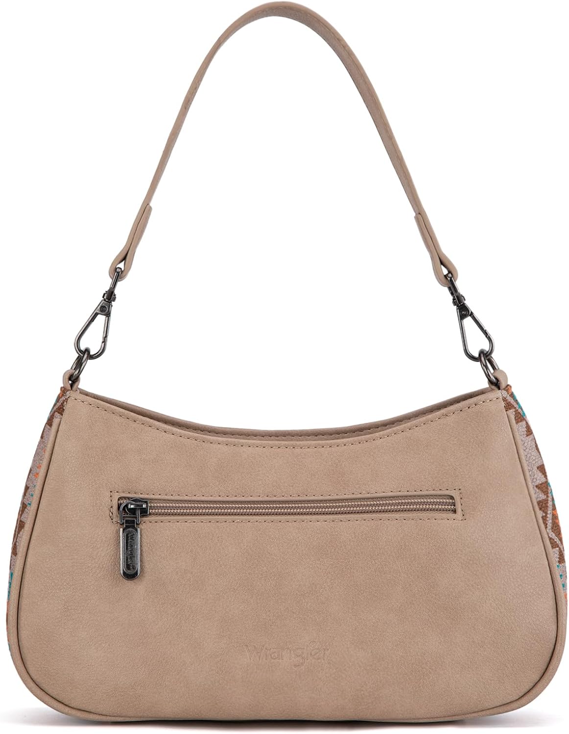 Wrangler Western Shoulder Bag for Women Small Purse Aztec Hobo Bag HandBag with Detachable Strap - Image 4