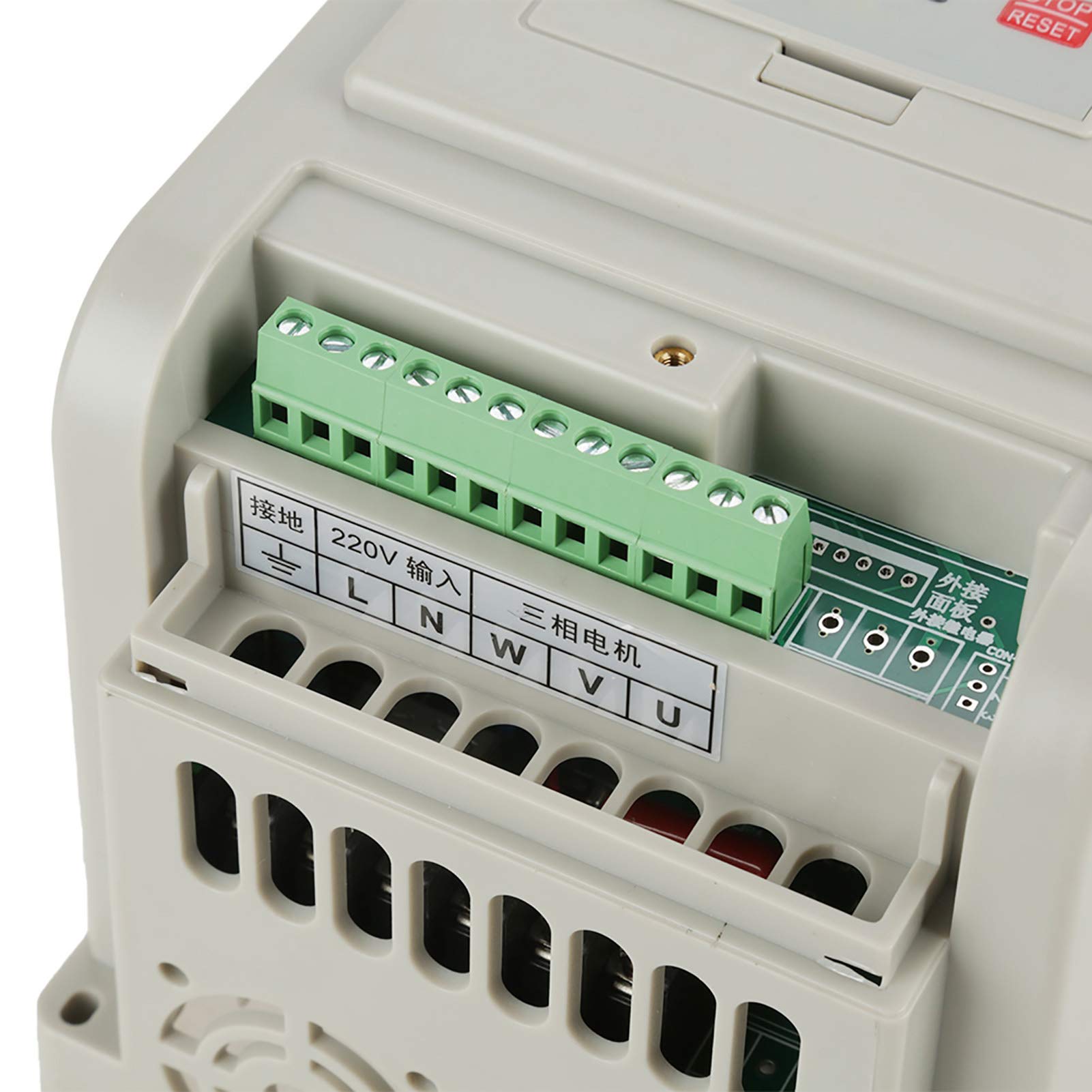 Inverter per Motori Trifase 1,5kw 220v, VFD Convertitore di Frequenza 220V Ingresso Monofase Uscita Trifase, CNC Variatore di Frequenza Azionamento a Frequenza Variabile per Trifase Motore