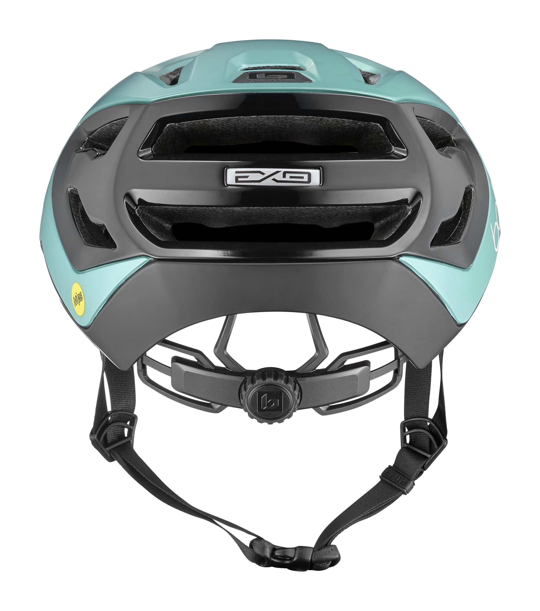 bollé 32244 Exo MIPS kask rowerowy szosowy, zielony i szary metaliczny - 59-62 cm (duży)