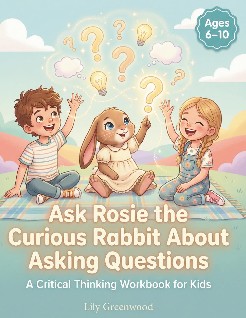 Ask Rosie the Curious Rabbit About Asking Questions: A Critical Thinking Workbook for Kids (Ages 6–10) (Ask Me About Life)