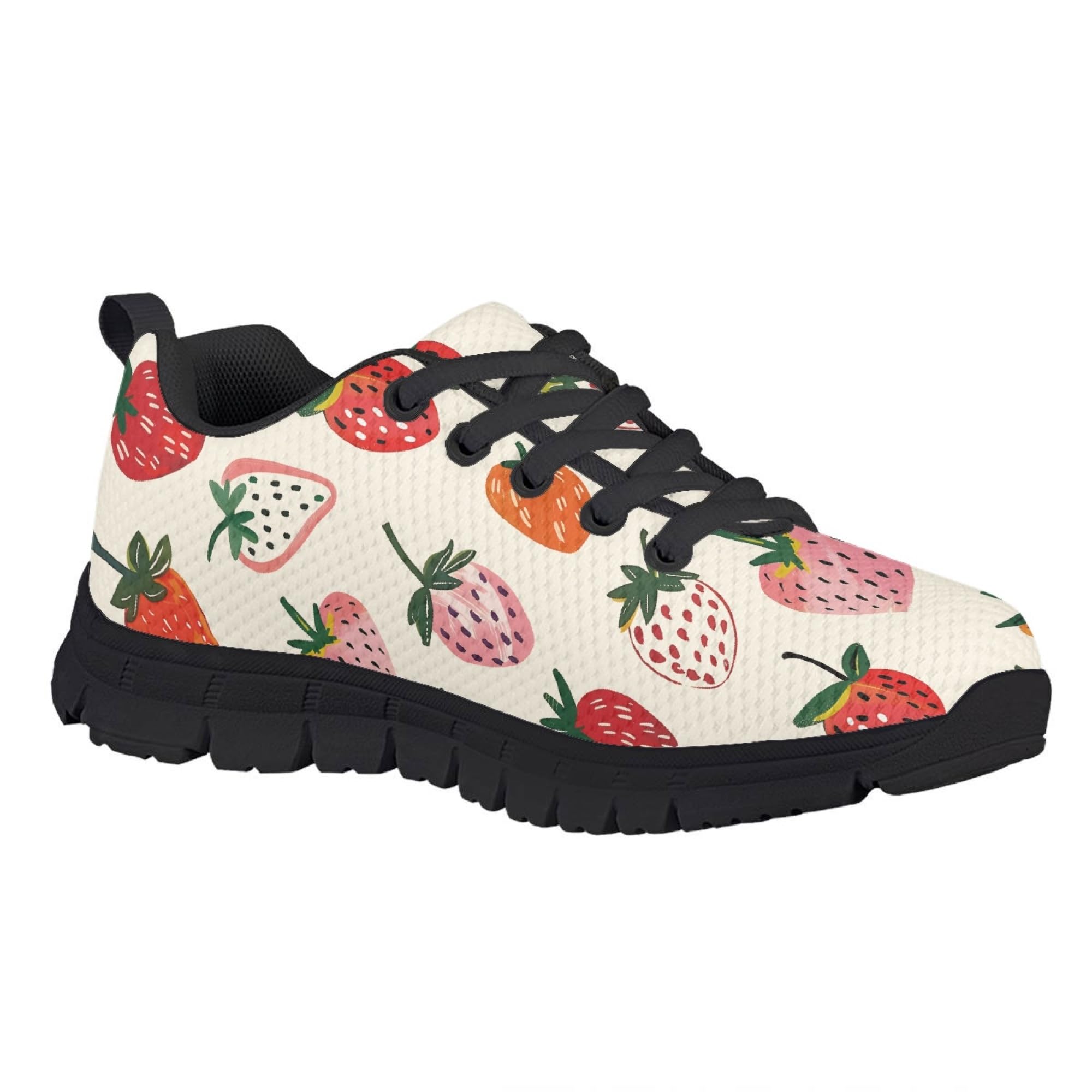 Dellukee Boys Girls Running Shoes Fashion Sneakers Kids Breathable Lightweight Non Slip Athletic Tennis Walking Shoes