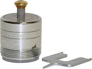Danco 10490 Push N Flow Water-Saving Aerator, Chrome