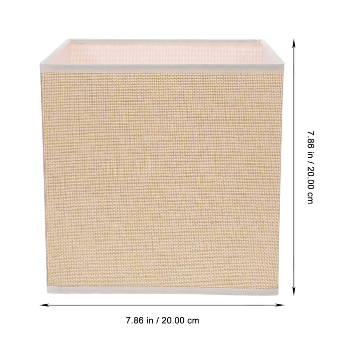 Pantalla de Lámpara de Lino Beige 1 Pieza para Casquillo E27