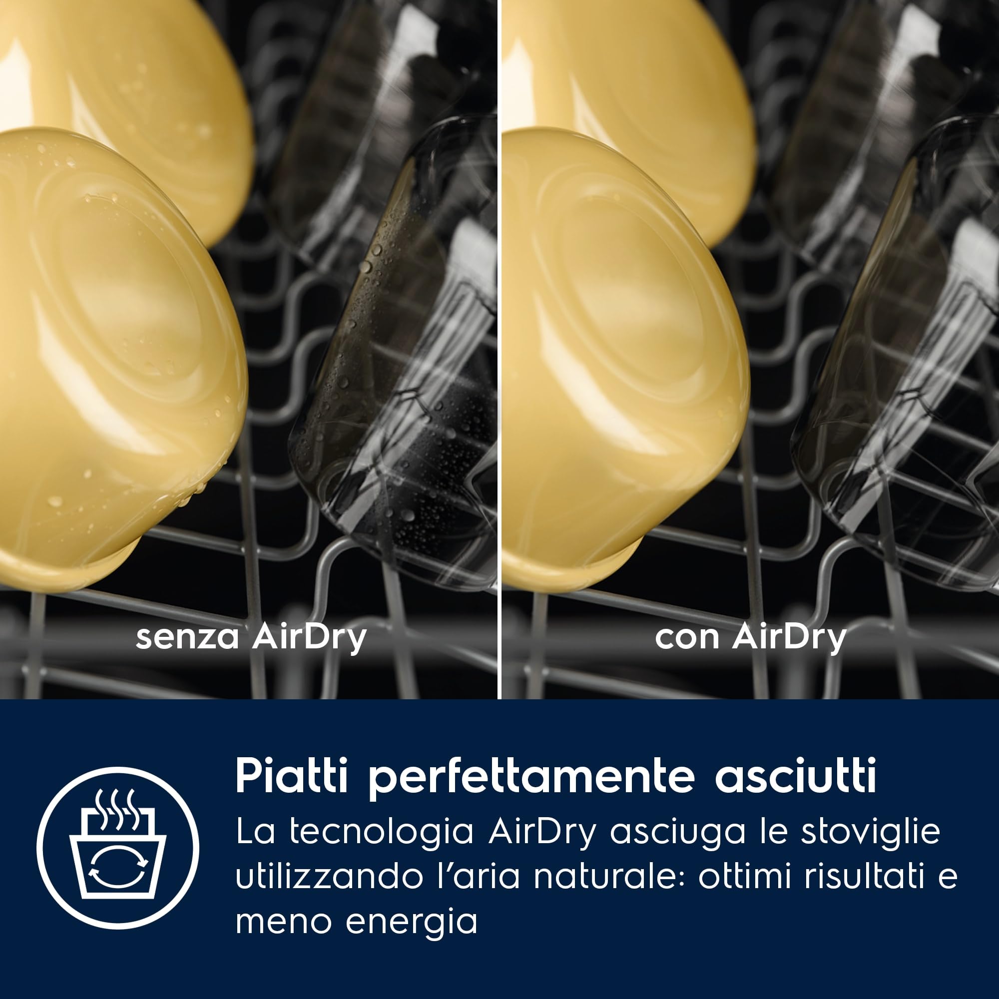 Electrolux ESS68400SX Lavastoviglie Libera Installazione, 14 Coperti, Serie 600 SatelliteClean, Cassetto Posate MaxiFlex, AirDry, ExtraHygiene, SoftSpikes, 850x598x622 mm, Classe C, Acciaio Inox