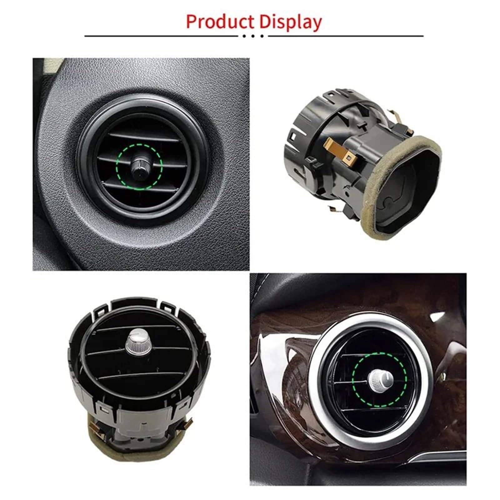 Pokrywa wentylacyjna 1 szt. AC kratka wentylacyjna klimatyzacja migawka pasuje zamiennik dla Benz W447 W448 Vito V klasa V260 2016-2019 4478301401 AC Vent