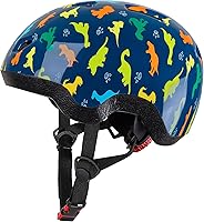 Lemmeko Toddler Bike Helmet for Kids 1-8 Years Adjustable CPSC Certified Breathable for Scooter Skateboard Boys Girls