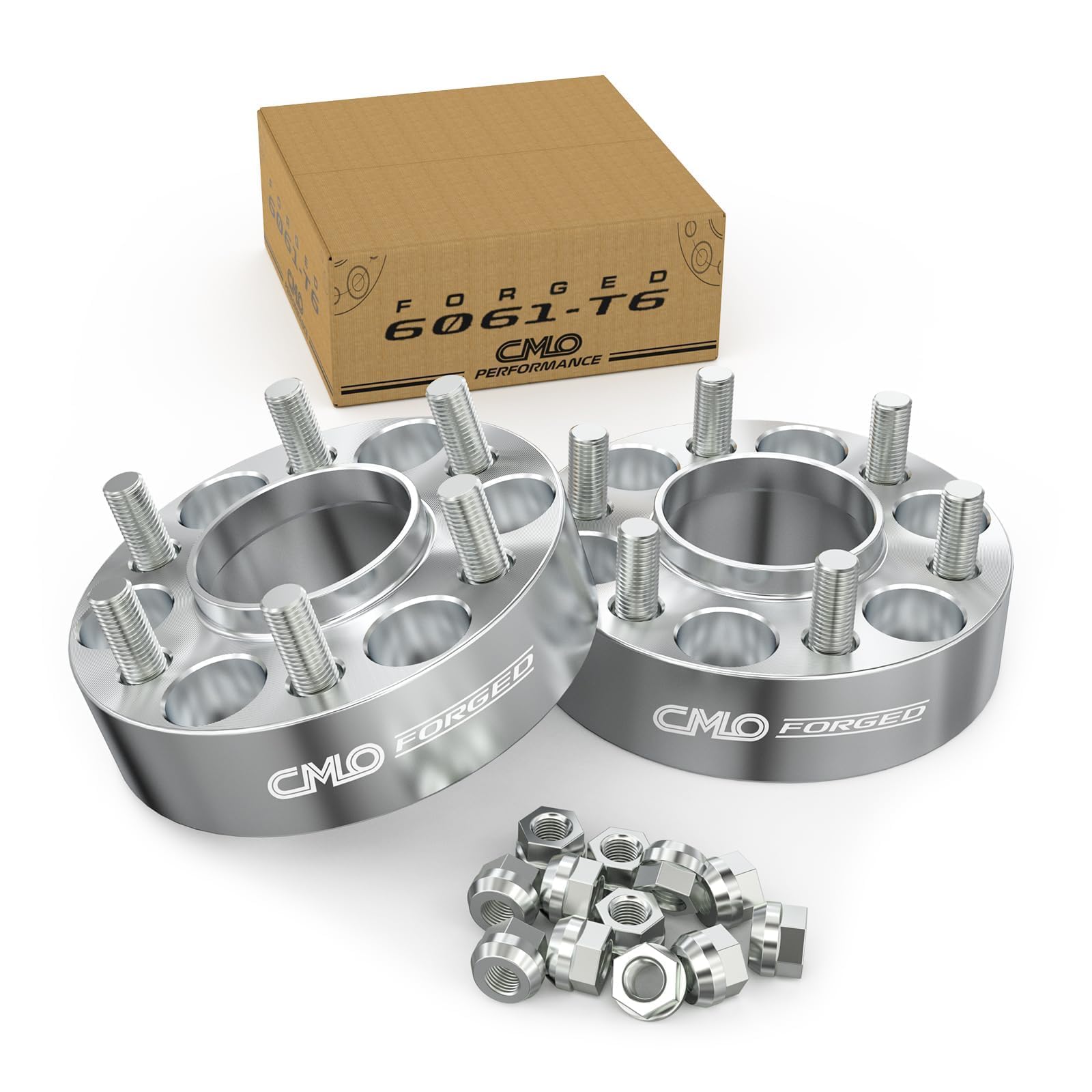 6x139.7 Wheel Spacers Fits Toyota Tacoma 1.5" (38mm), M12x1.5, 2PCS by CMO