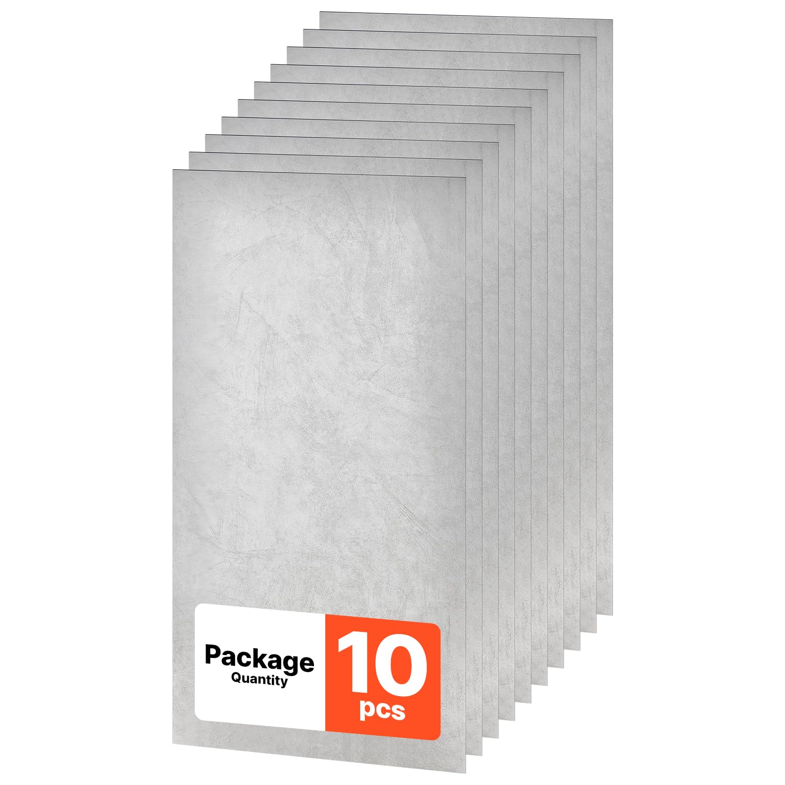 VEVOR 10 Stk. Deckenpaneele Deckenplatten PVC-Schaumplatte 605x1210mm Weiß