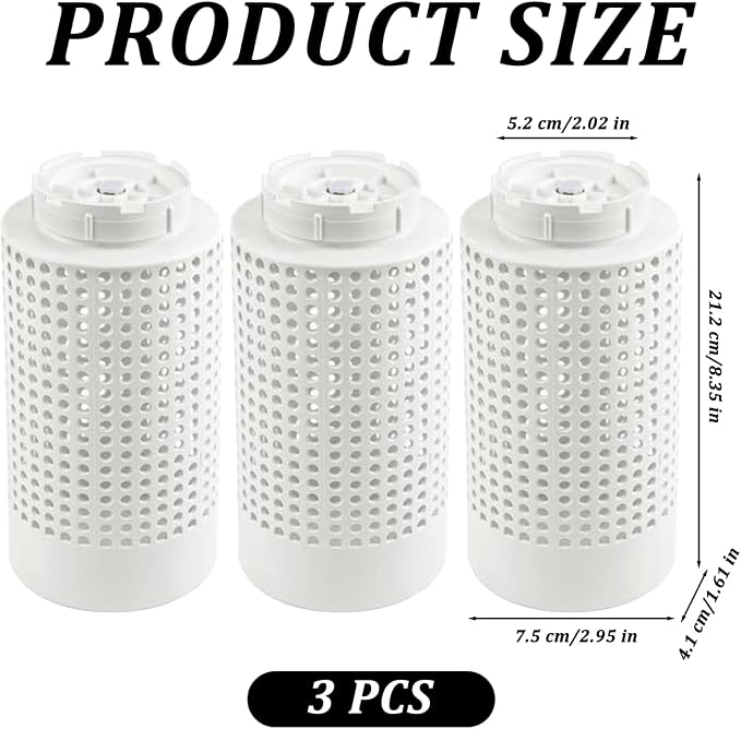 Compostera subterránea 3 piezas PVC 10.24x3.66x3.66 pulg miniatura 2