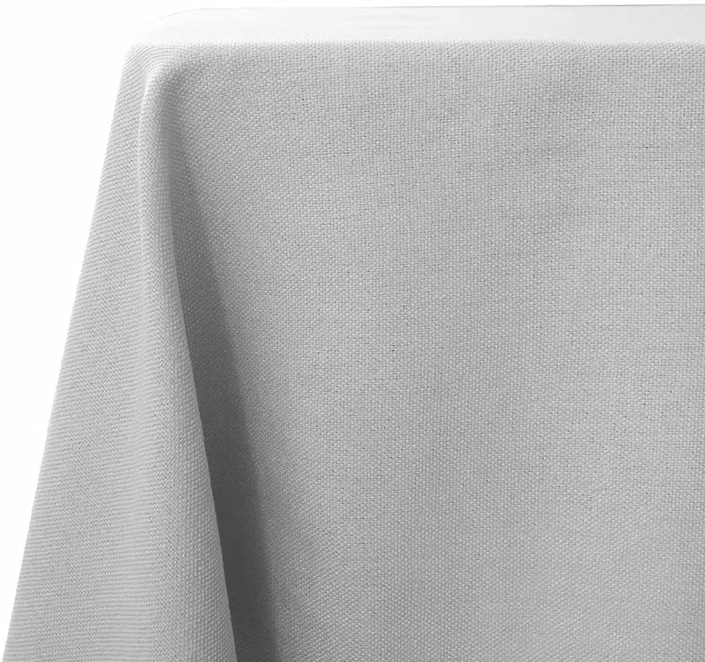 WAITER TREE Faux Linen Tablecloth Rectangle Washable Wrinkle and Water