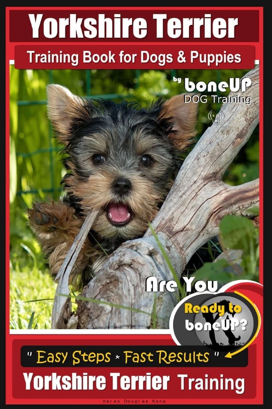 Yorkshire Terrier Training Book for Dogs and Puppies by BoneUP Dog Training: Are You Ready to Bone Up?: Volume 3