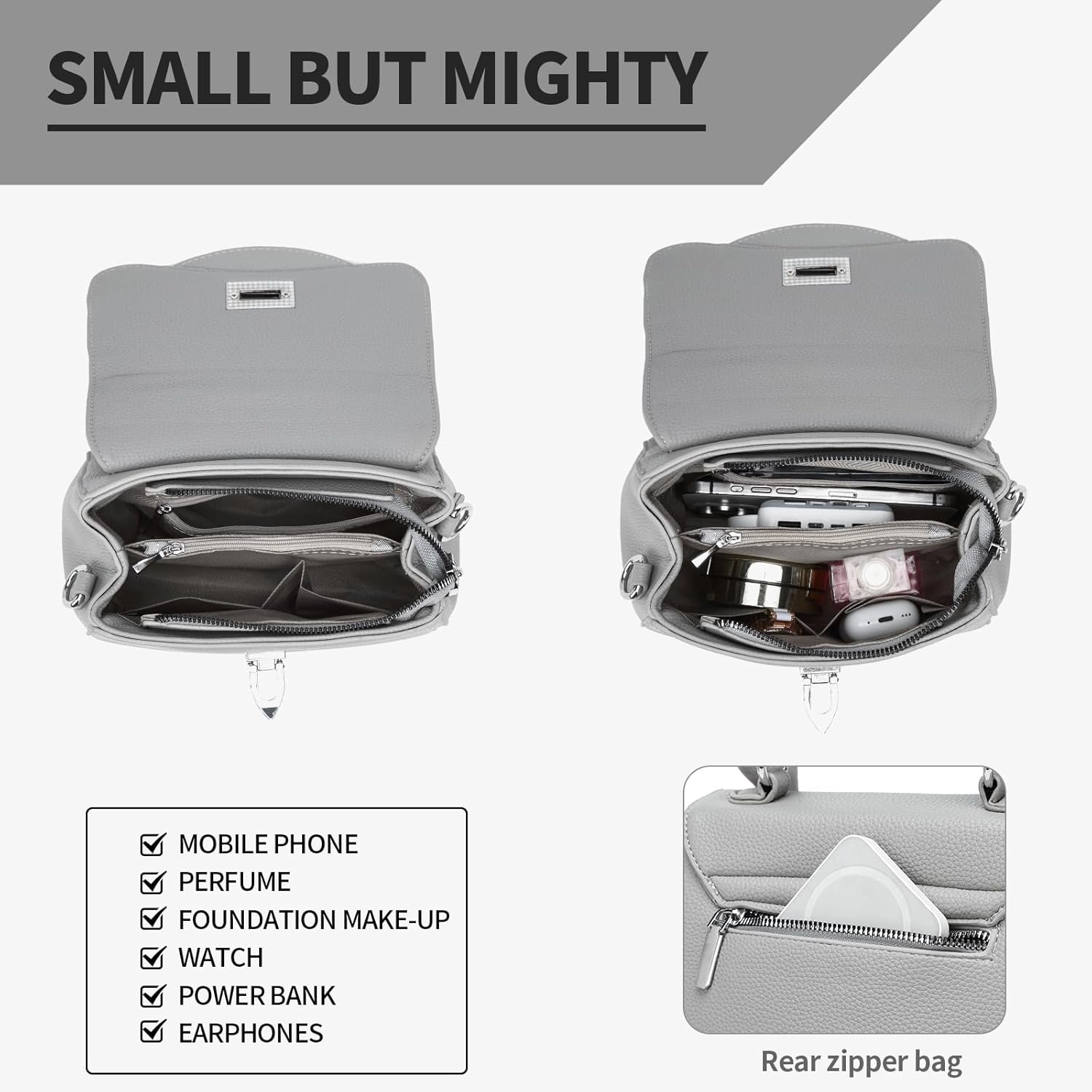 Satchel Purses for Women, Womens Handbags Satchel With Adjustable Strap, Top Handle Shoulder Bag Purse - Image 3