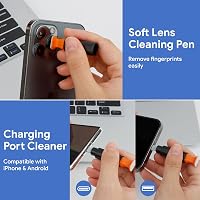 Maxsure 12-in-1 iPhone Tisztítókészlet - Multifunkciós Eszköz Lightning Port, Hangszóró és Fülhallgató Tisztításához - Mobiltelefon Ápol 4