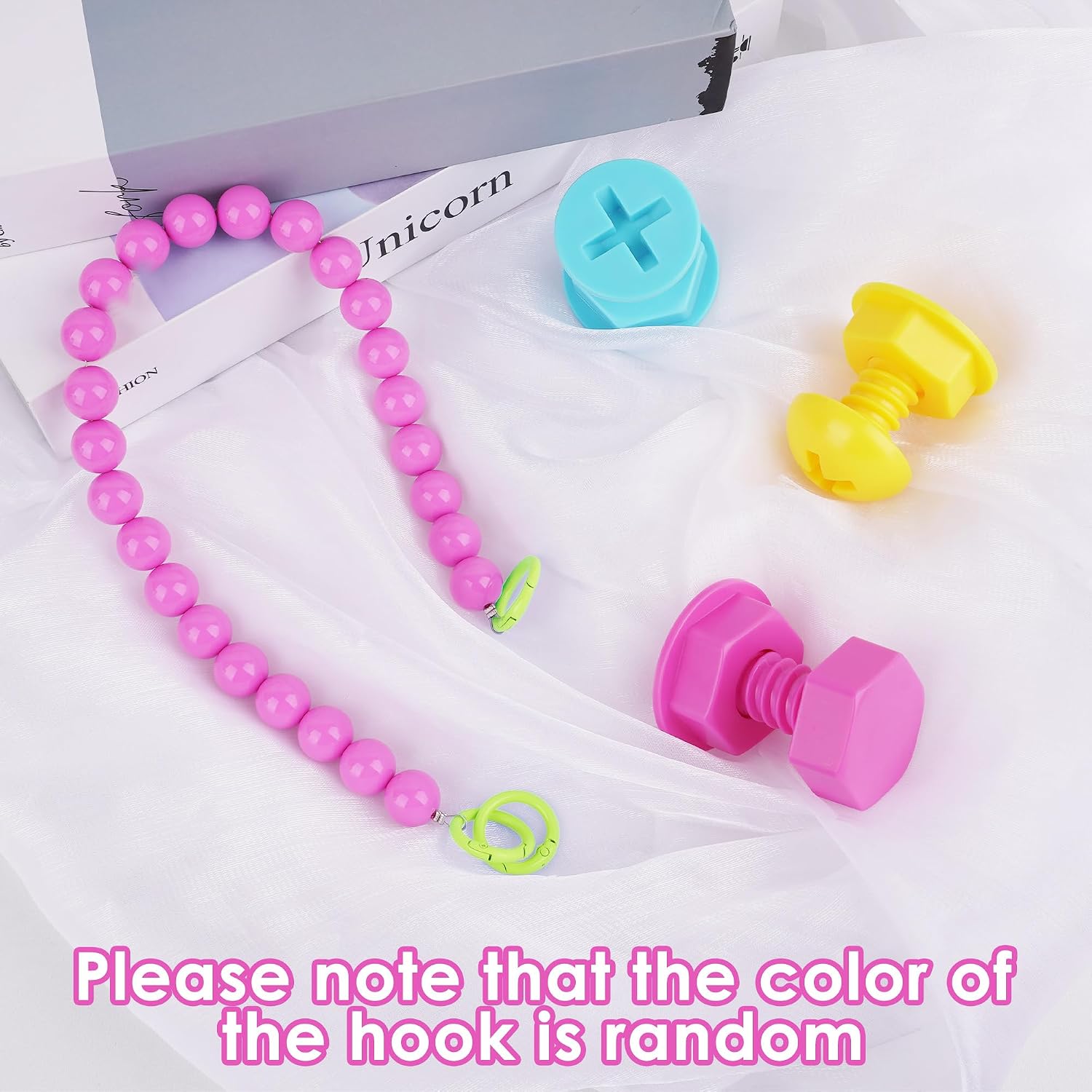 Toilet Paper Holder, Self Adhesive Toilet Roll Holders Wall Mount for Bathroom Washroom, Creative Beaded Tissue Stand, Bathroom Decor Accessories image 4