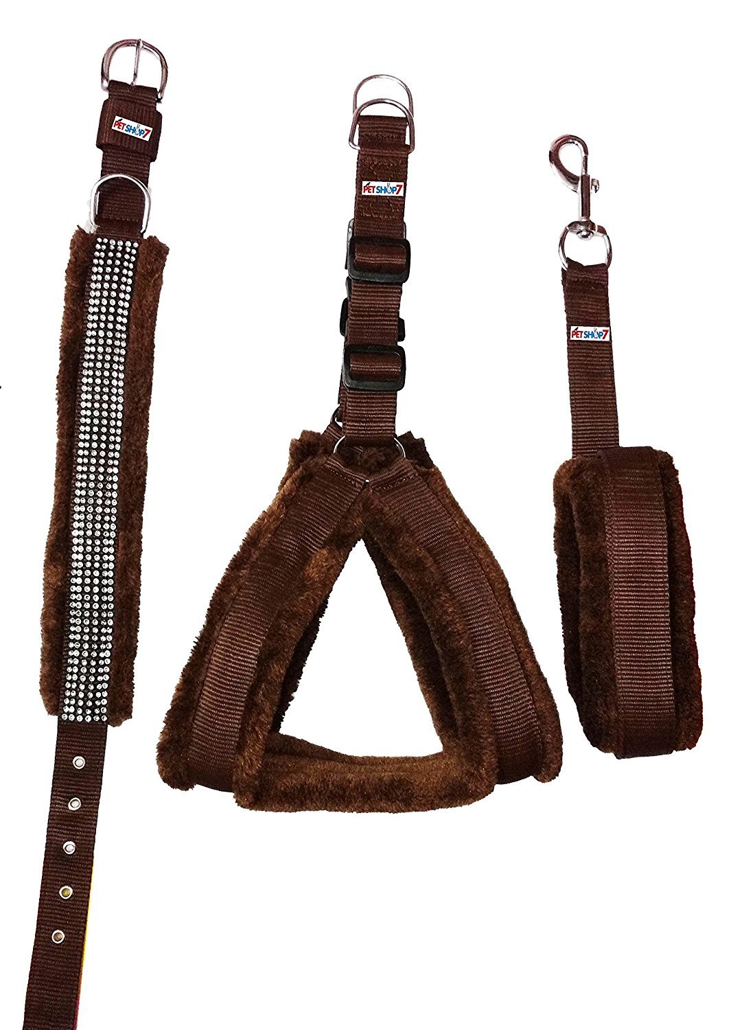 See full amazon price history chart for Skora Nylon Brown Fur 1.25 Inch Large Dog Harness, Dog Collar & Leash (Chest Size : 28-34 inch) Skora Nylon Brown Fur 1.25 Inch Large Dog Harness, Dog Collar & Leash (Chest Size : 28-34 inch) (B075QFSD97) Amazon Price History, Amazon Price Tracker