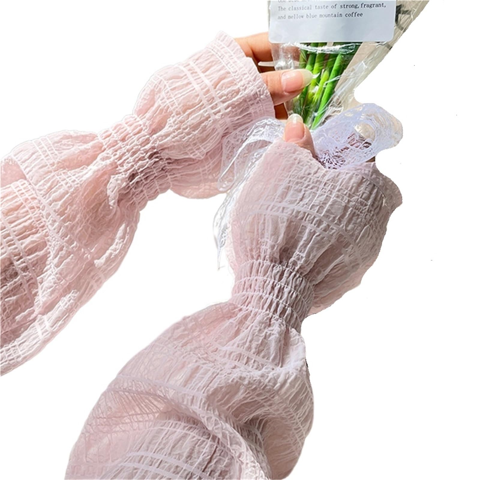 2 pares de guantes largos sin dedos verano for mujer, protección solar, malla encaje, manga brazo, protector, manoplas transpirables Para Actividades Al Aire Libre Y Viajes