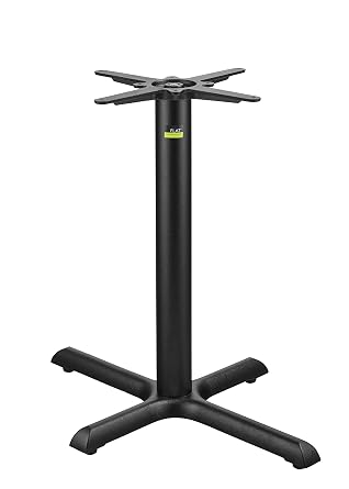 Flat AUTO-Adjust KX2230 Self-Stabilizing Table Base | Cast Iron, Ideal for Rectangular & Oval Table Tops, Available in Multiple Heights