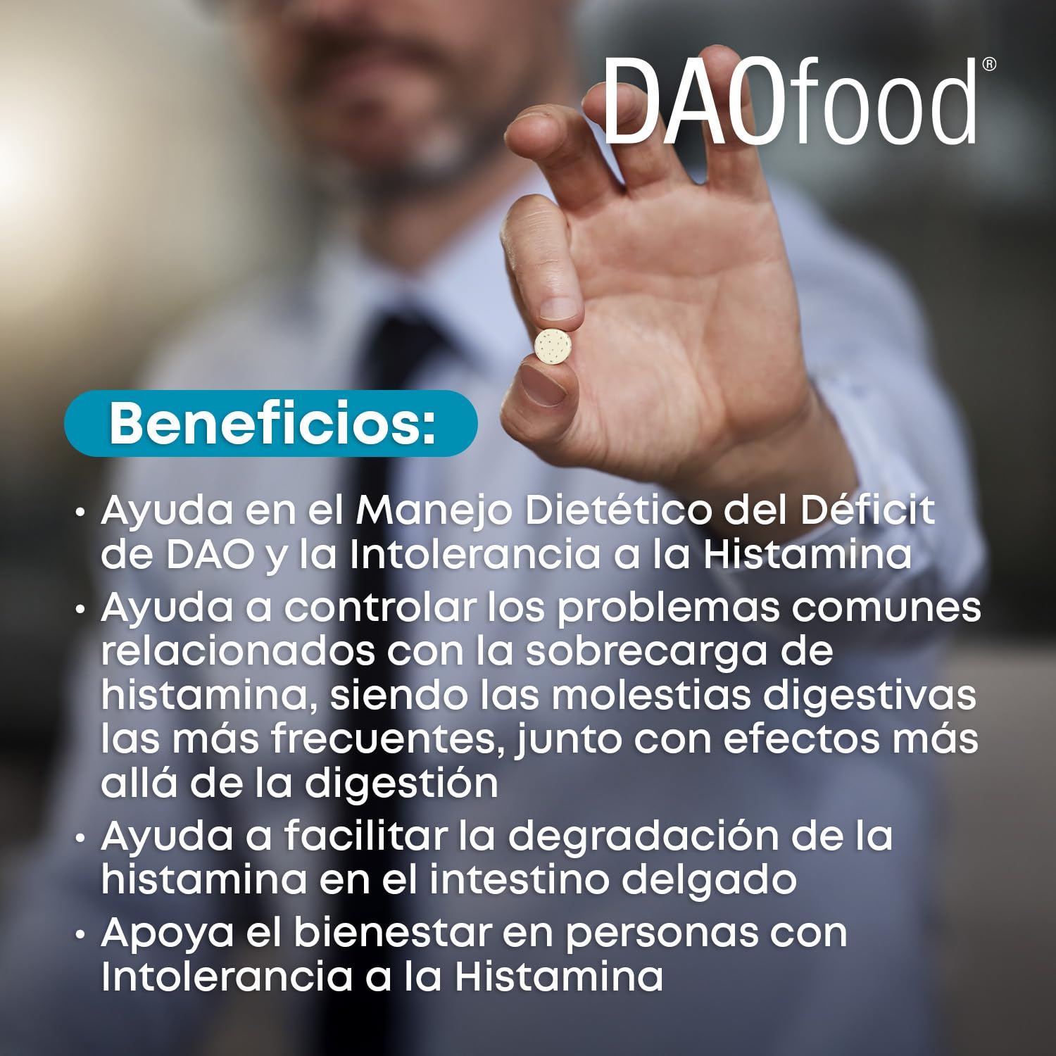 Pack DAOfood + DAOfood Plus – Suplemento Enzimático DAO para Intolerancia a la Histamina y Déficit de Diamino Oxidasa – Cápsulas Gastroresistentes con Quercetina y Vitamina C – Bienestar Digestivo
