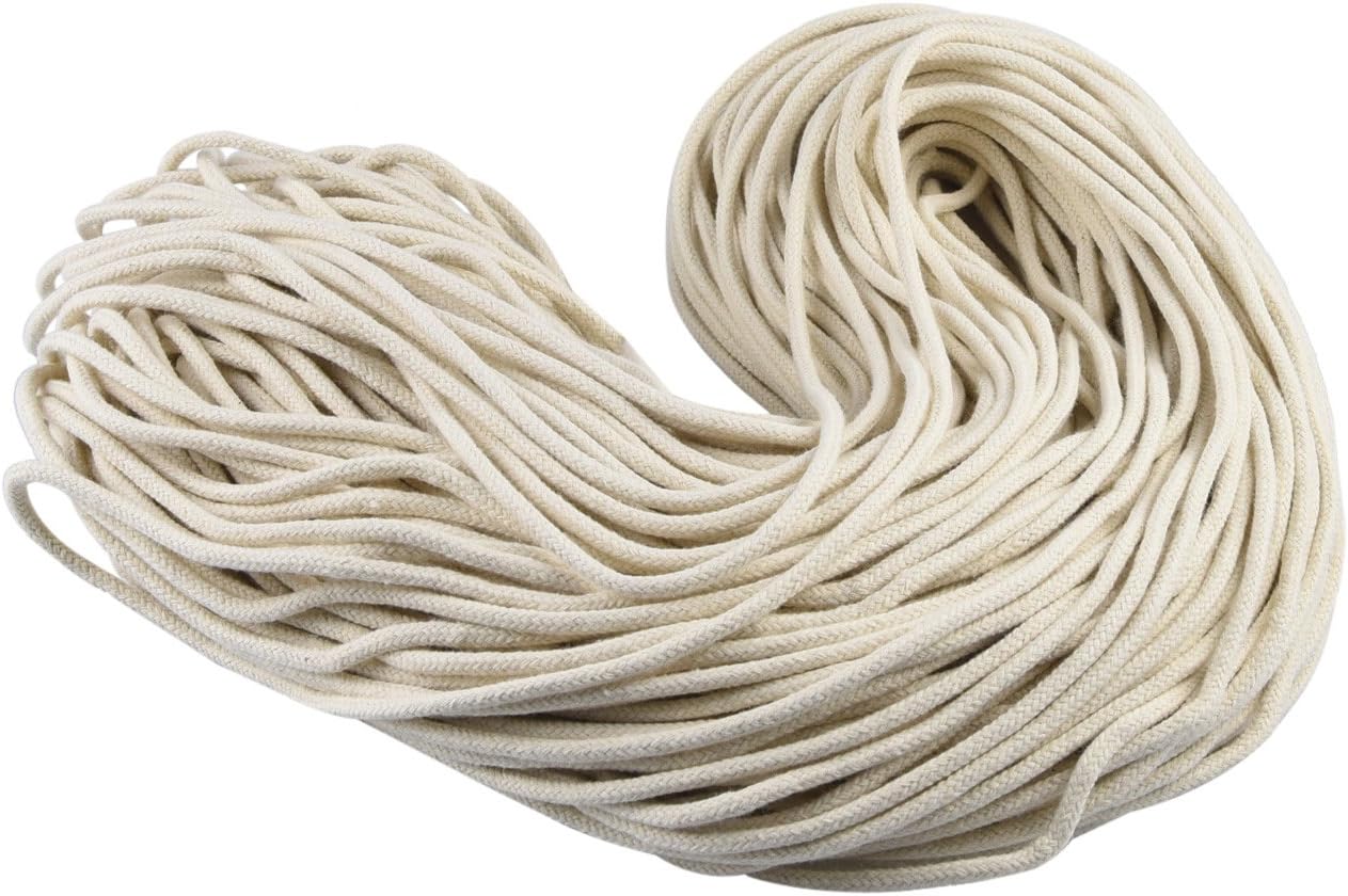 NKTM Macrame Cord Cotton Rope, Clothes Line Cotton Cord