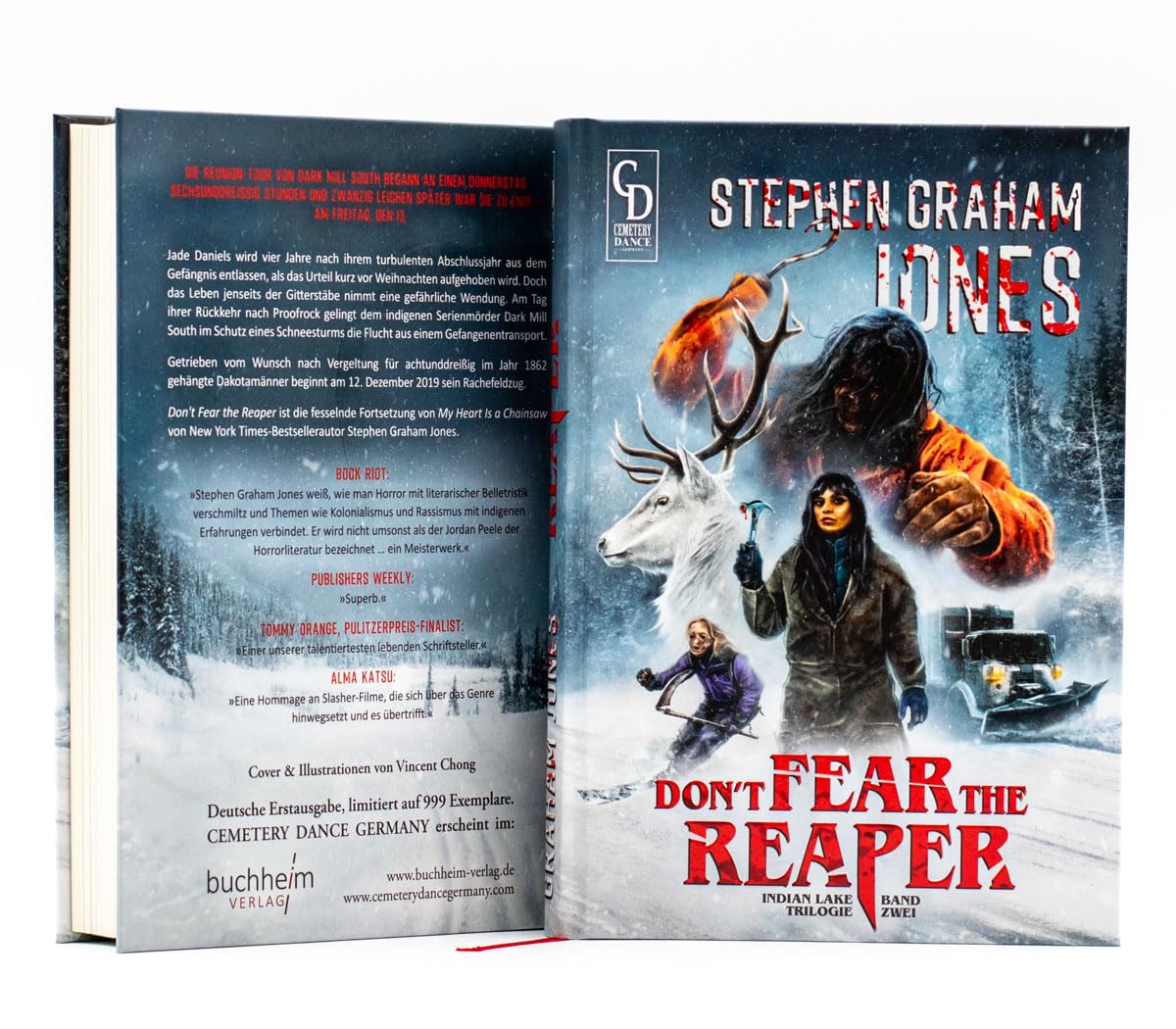 DON'T FEAR THE REAPER von Stephen Graham Jones - signierte Limited-Edition