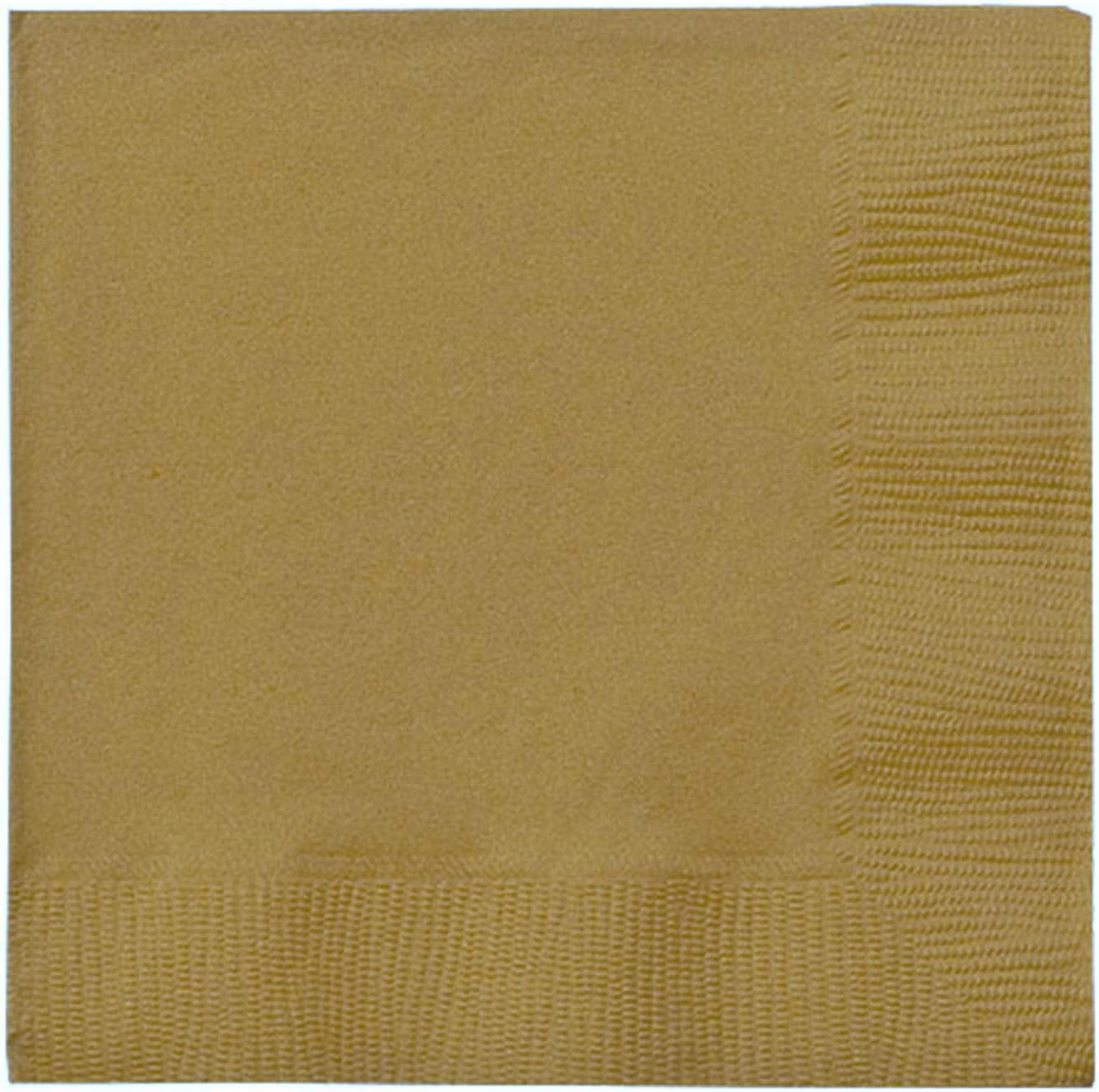 Tiger Chef 144-Pack 2-Ply Blue 5 X 5 inch Beverage Bulk Disposable Small Bar Square Paper Napkins For Cocktail Coffee Drinks Desserts Weddings Party Decor - Includes Napkin Folding Guide