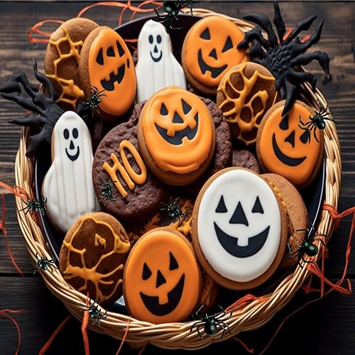 Miniatura 5 de 120 arañas de plástico para Halloween, 3 tamaños de arañas falsas de arañas falsas negras, juguetes de broma, accesorios de broma para decoración de