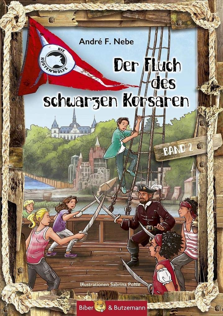 Die Küstenwölfe 2 - Der Fluch des Schwarzen Korsaren: Abenteur, Fantasy und Ferienabenteuer - Usedom