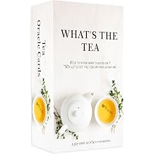 What's The Tea? Relationships Oracle Cards, Life Oracle Deck, Oracle Cards Deck for Beginners, Interpreting Our Career and Life Relationships