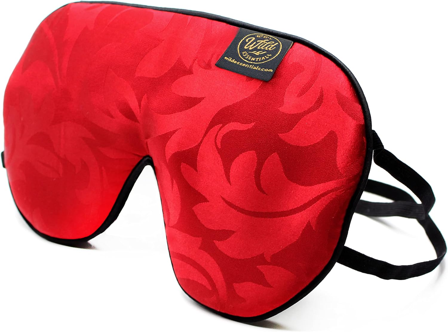Dream Essentials Sleep Mask for Women, Mulberry Silk Blindfold Eye Mask with 2 Fully Adjustable Straps, Thin Profile Night Mask Great for Side, Stomach, or Back Sleepers - Black : Health & Household